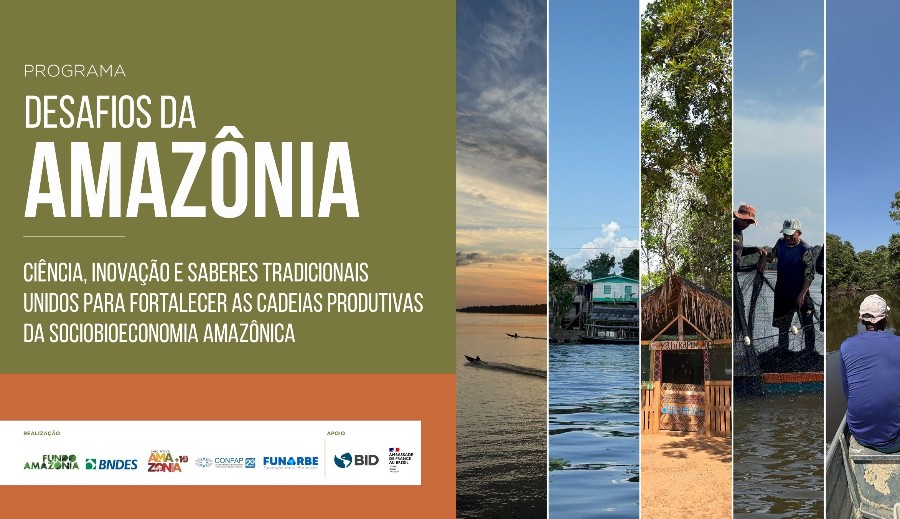 Chamada de R$ 107,1 milhões vai financiar projetos de pesquisa e inovação na sociobioeconomia amazônica 